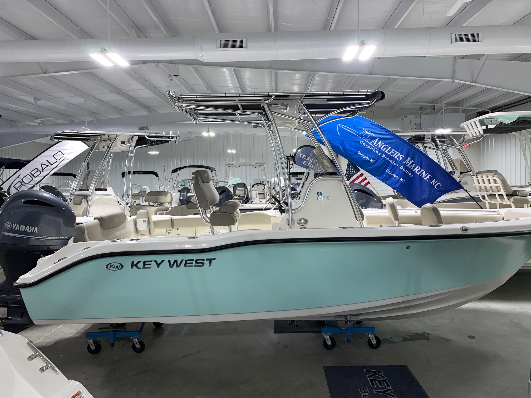 2021 Key West 219 FS Seafoam/White For Sale In NC Angler